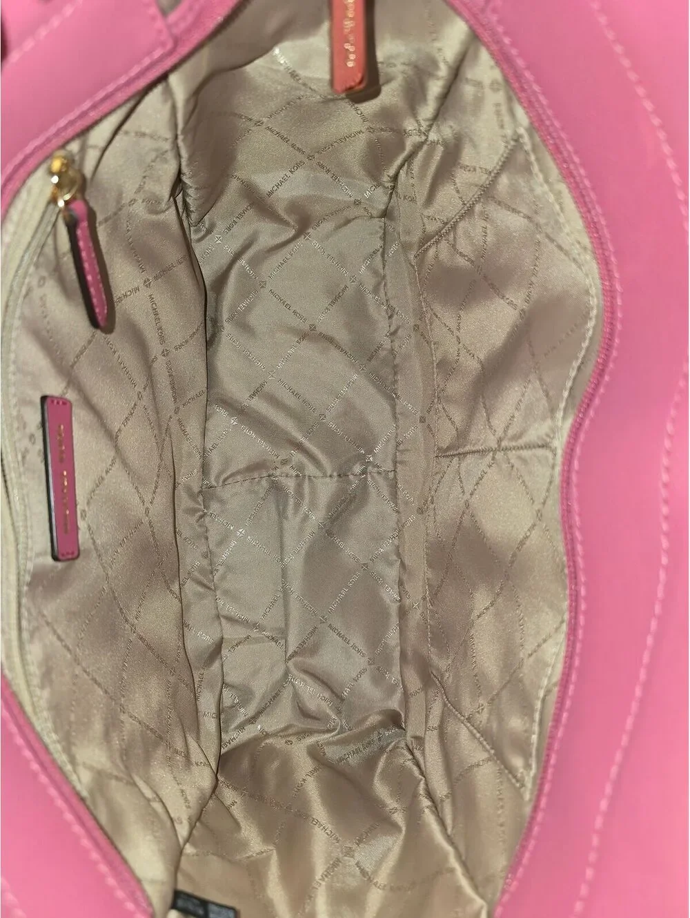 122. Michael Kors Jet Set Travel Large X Chained (Pink)